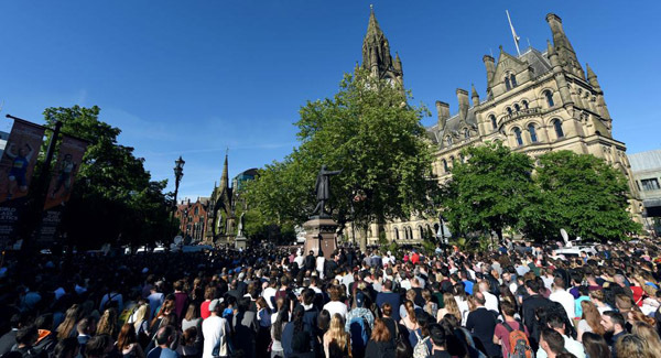 Latest: Manchester holds vigil in wake of attacks