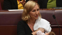 Australian Senator becomes first politician to breastfeed in Parliament