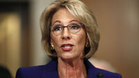 Two Republican senators to vote against Betsy DeVos as education secretary