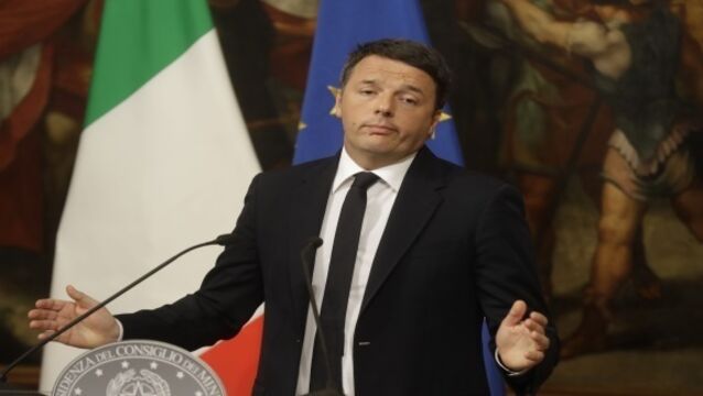 Italy PM Renzi says he will now resign as parliament passes budget law