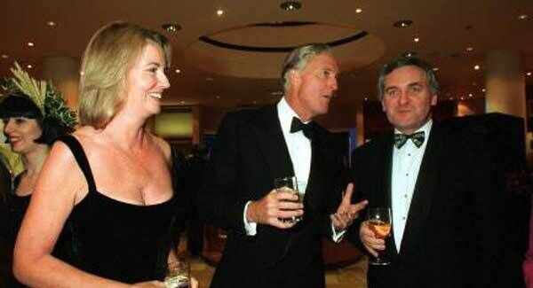 Galen Weston and his wife Hilary and Fianna Fail leader Bertie Ahern(R) at the opening of the new Brown Thomas Store in Grafton Street in Dublin 1995. Galen Weston and his wife Hilary and Fianna Fail leader Bertie Ahern(R) at the opening of the new Brown Thomas Store in Grafton Street in Dublin 1995.