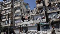 Syrian government have seized two new rebel-held areas of Aleppo