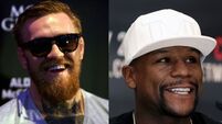 Mayweather v McGregor: Watch as the hype begins with fighters' face-off in LA