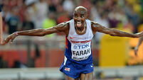 Mo Farah happy to be drug-tested 'any time, anywhere'