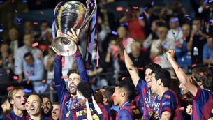 UEFA announce European trophies will be presented on pitch