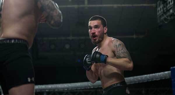 Joao Carvalho fighting in the National Stadium in April. Joao Carvalho fighting in the National Stadium in April.