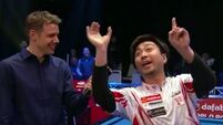 Update: Japanese pool player defeated; gives another classic interview