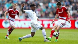 Swansea City v Middlesbrough - Premier League - Liberty Stadium