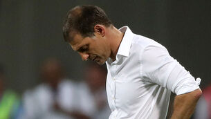 West Ham United v Astra Giurgiu - UEFA Europa League - Play Off - Second Leg - London Stadium