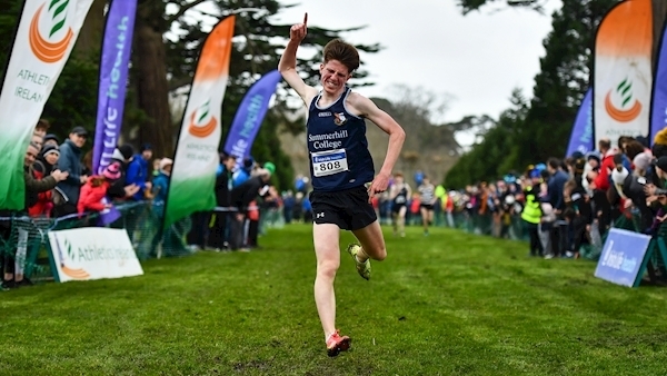 Michael Morgan wins third consecutive All-Ireland Schools Cross Country title