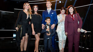 Ronaldo wins top prize at inaugural Best FIFA Football Awards