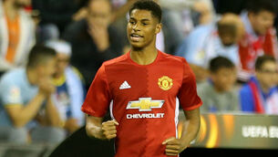 Celta Vigo v Manchester United - UEFA Europa League - Semi Final - First Leg - Estadio Municipal de Balaidos