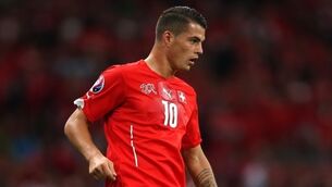Granit Xhaka set to miss out as Arsenal face Manchester United