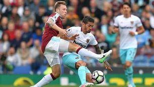 West Ham snatch 2-1 victory over Burnley