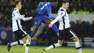 Leicester need extra time to get past Derby in the FA Cup