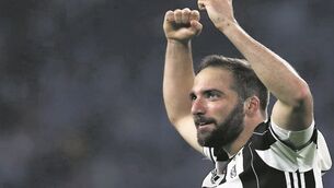 Juventus beat Monaco 2-0 ahead of next week's second leg in Turin