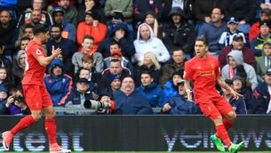 Roberto Firmino goal keeps Liverpool's top-four aspirations on track