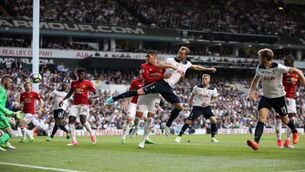 Manchester United lose to Tottenham who bid a victorious farewell to White Hart Lane