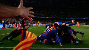 Five memorable Champions League knockout-stage combacks