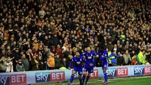 Police arrest 13 football fans in England after derby clashes