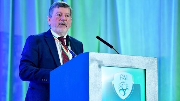 Outgoing FAI President Donal Conway