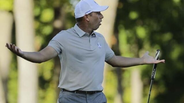 Sergio Garcia leads after second round in Dubai