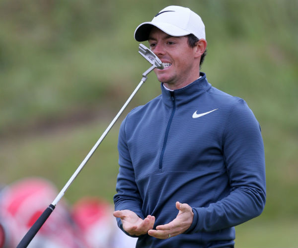 Rory McIlroy reacts to a putt during day two of The Open Championship at Royal Birkdale. Photo: Richard Sellers/PA Rory McIlroy reacts to a putt during day two of The Open Championship at Royal Birkdale. Photo: Richard Sellers/PA