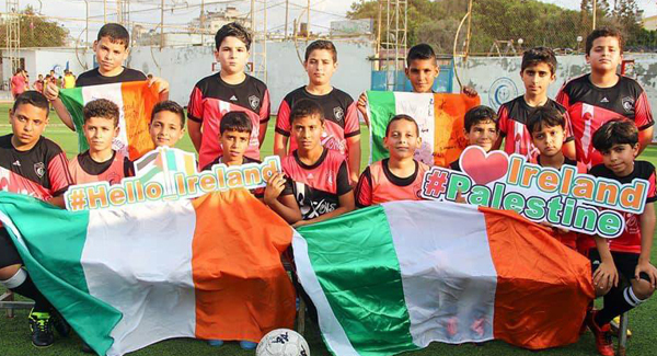 Gaza Kids to Ireland welcomes young footballers for Irish tour