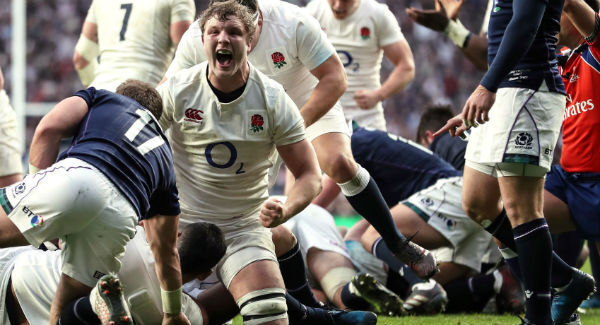 England retain Six Nations crown in 61-21 victory over Scotland