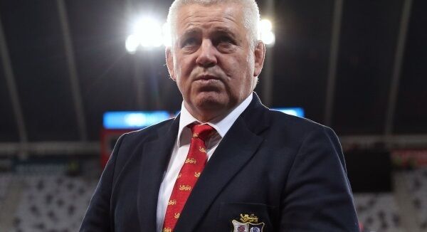 British and Irish Lion's boss Warren Gatland