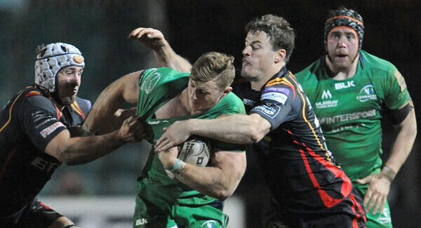 The Dragons taking on Connacht last November