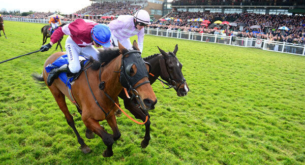 Rogue Angel on his way to winning the Irish National in March.