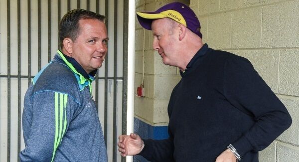 Wexford manager Davy Fitzgerald with former Wexford star Tom Dempsey before the Leinster GAA Hurling Senior Championship Quarter-Final match between Laois and Wexford at O'Moore Park, in Portlaoise, Co. Laois. Photo by Ray McManus/Sportsfile Wexford manager Davy Fitzgerald with former Wexford star Tom Dempsey before the Leinster GAA Hurling Senior Championship Quarter-Final match between Laois and Wexford at O'Moore Park, in Portlaoise, Co. Laois. Photo by Ray McManus/Sportsfile