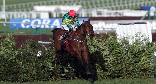 Cause of Causes ridden by Jamie Codd on the way to winning the Glenfarclas Chase at Cheltenham. PRESS ASSOCIATION Photo
