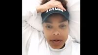 Janet Jackson tweets video about her baby, tour and separation