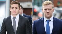 Rugby rape trial adjourned for a day after juror falls ill