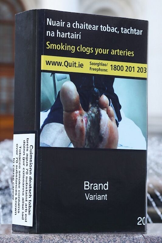 irish cigarette brands This is what the plain packaging for cigarettes will look like in Ireland