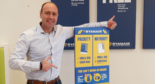 Ryanair's new cabin baggage rules come into force today