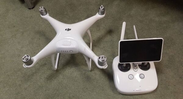 The drone seized in the raid today. Pic via An Garda Síochána.