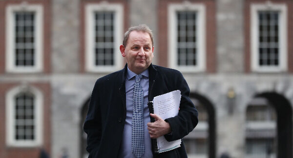 Garda Seargent Maurice McCabe arrives to hear former Garda commissioner Noirin O&rsquo;Sullivan give evidence. Photo: Niall Carson /PA Wire