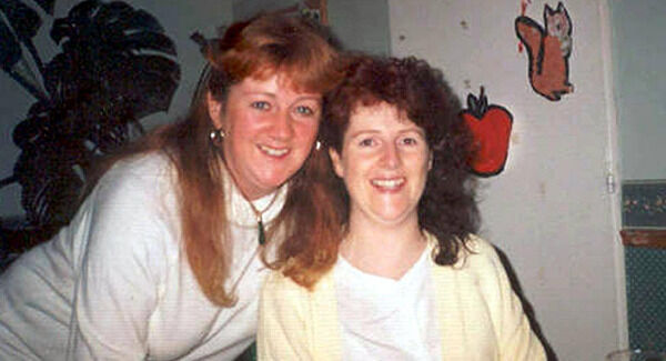 The late Irene White (right) and her sister Anne Delcassian. Picture: Family handout / PA