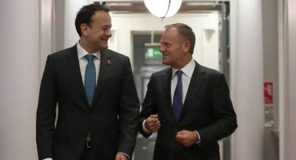 EU's Donald Tusk says Irish border issue 'key' to progress in Brexit talks