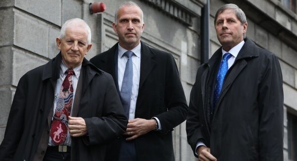 Ted Murphy, Evert Van Zwol and John Goss. Pic: Collins Ted Murphy, Evert Van Zwol and John Goss. Pic: Collins