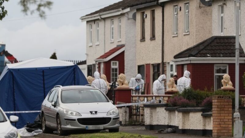 Gangland shooting victims hit multiple times as intended target fled, gardaí say Gangland shooting victims hit multiple times as intended target fled, gardaí say