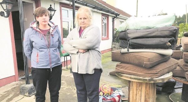 Lorraine McEvoy, right, the owner of Cara Rescue Dogs home with her assistant Nikita O'Rourke. Picture: Eamonn Farrell/RollingNews.ie