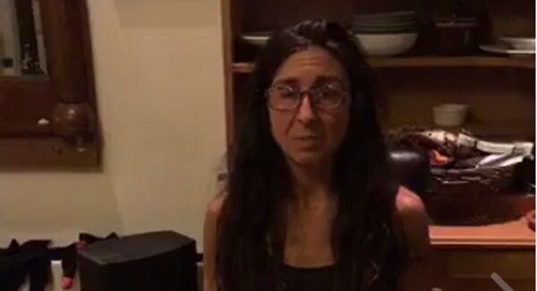 Adrienne Murphy talking in the Facebook&nbsp;Live appeal