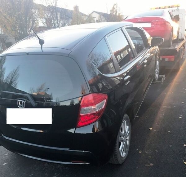 Garda photo of some of the cars seized in yesterday's raid. Garda photo of some of the cars seized in yesterday's raid.