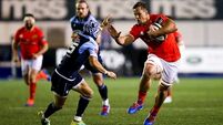 Munster score four tries to see off Cardiff Blues in Guinness PRO14