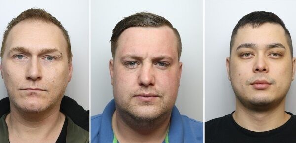 Photos issued by Wiltshire Police of (left to right) of Martin Fillery, Ross Winter and Plamen Nguyen.