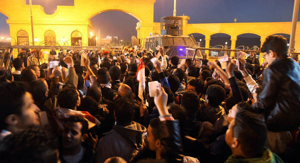 Two men jailed after 20 football fans die at stadium in Egypt